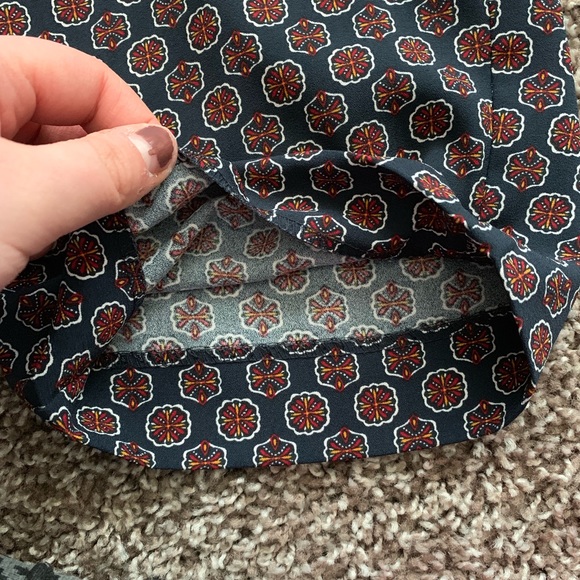 Lane Bryant Soft Patterned Drawstring Pants - Picture 5 of 6